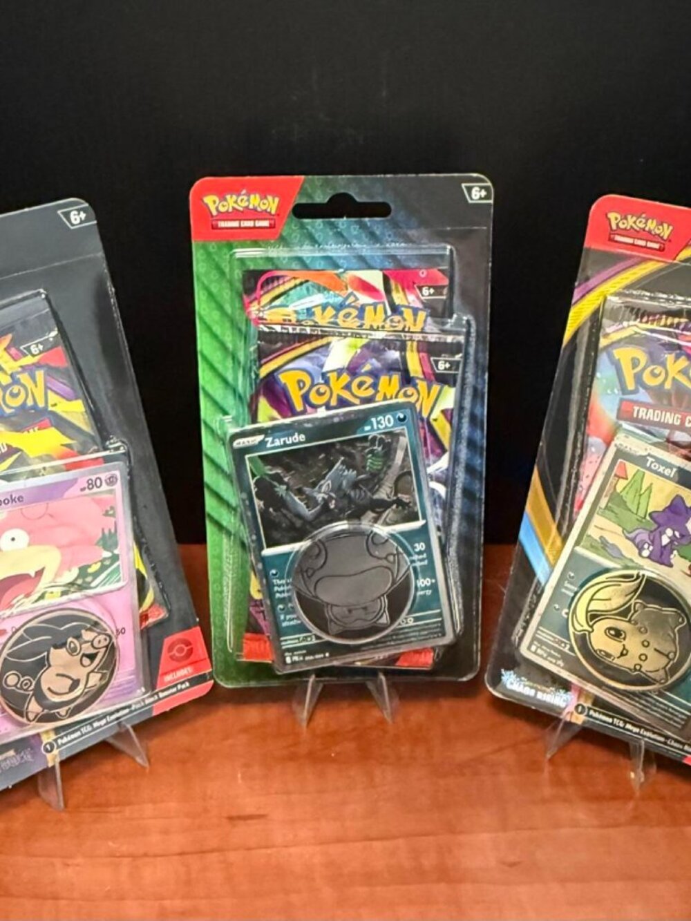 Pokémon Pitch Black 3-Blister Variety Bundle – 4 Booster Packs Total